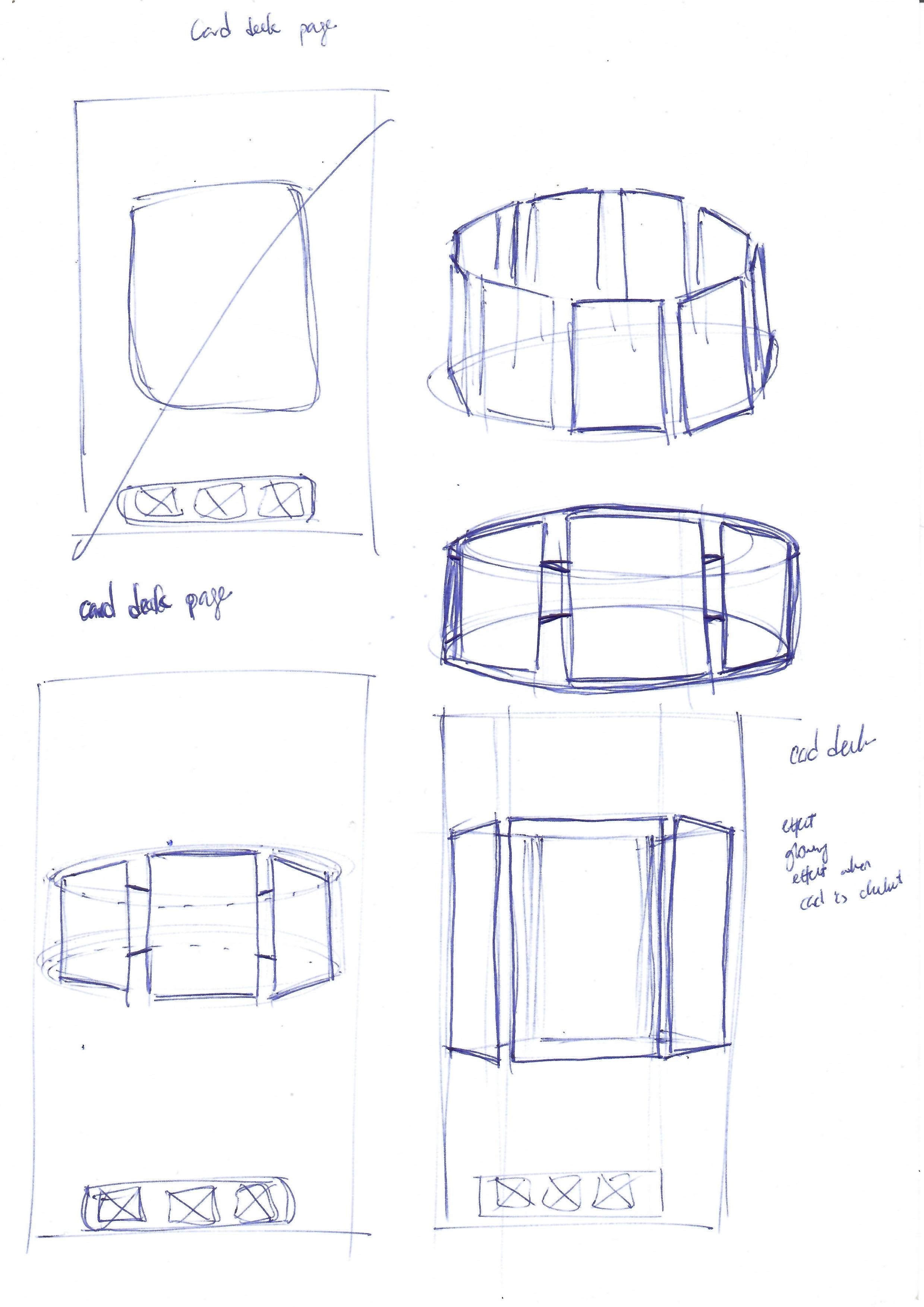 City Bird: The App — Sketches of the card deck