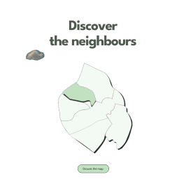 City Bird — Wireframe of the neighbourhood map